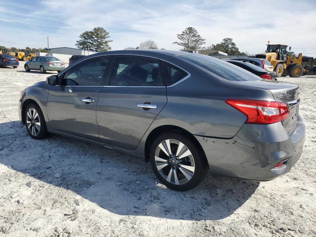 2019 Nissan Sentra VIN 3N1AB7AP0KY296667 Copart auction photo, front end / rear end damage thumbnail 2