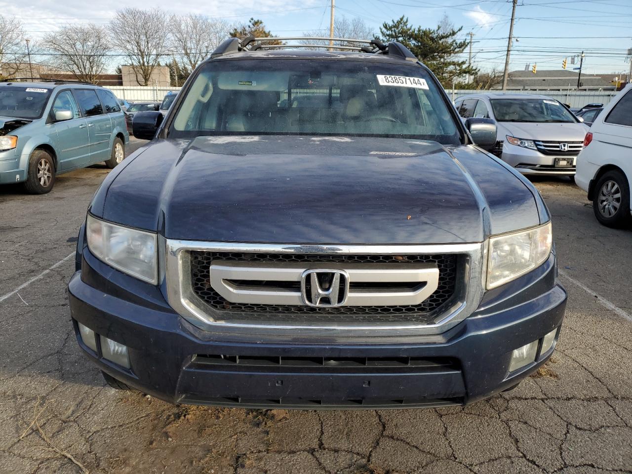 2011 Honda Ridgeline VIN 5FPYK1F52BB003614 Copart auction photo, mechanical damage thumbnail 5