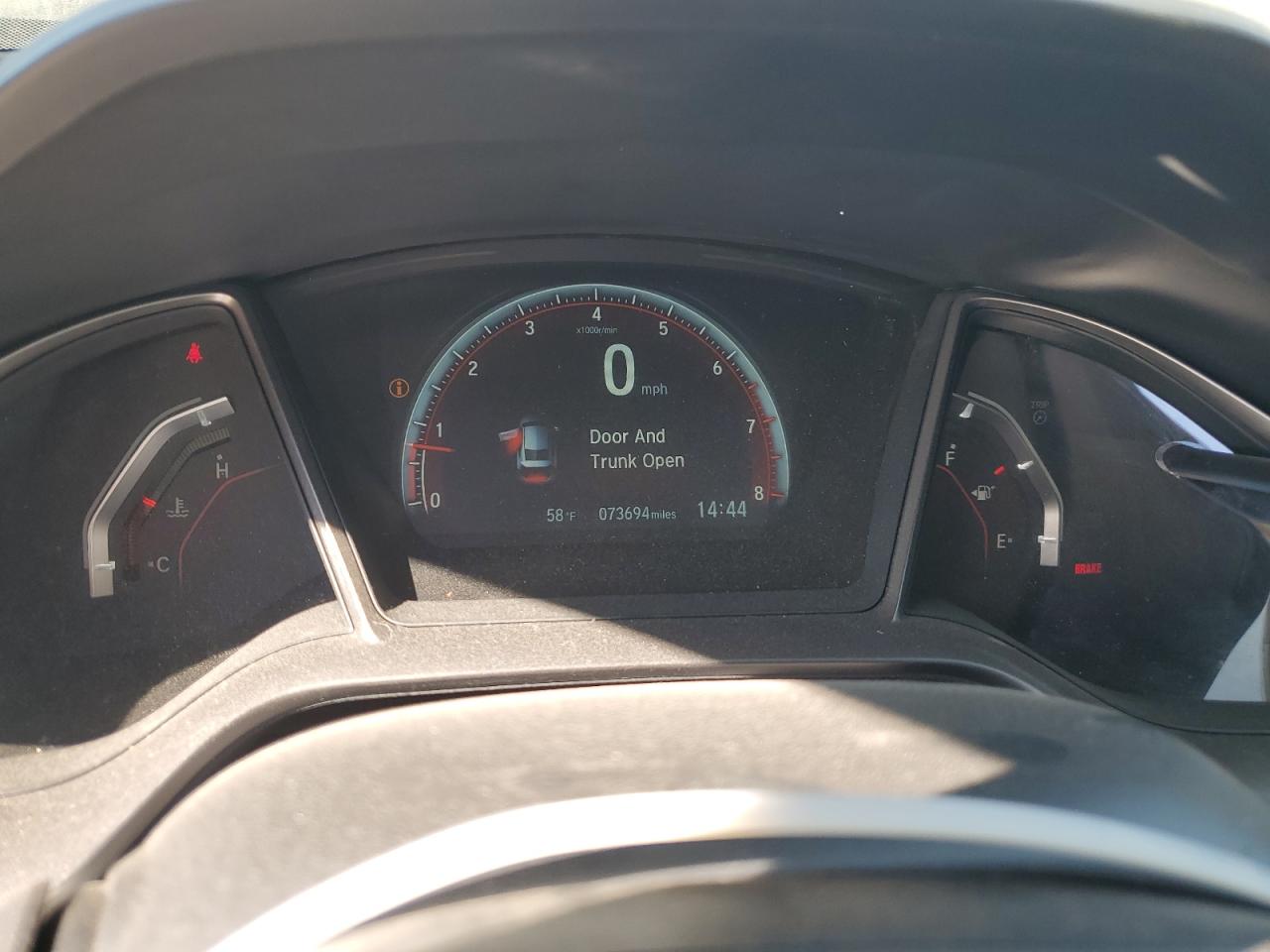 2018 Honda Civic VIN 2HGFC3A50JH753815 Copart auction photo, front end / minor dent/scratches damage thumbnail 9