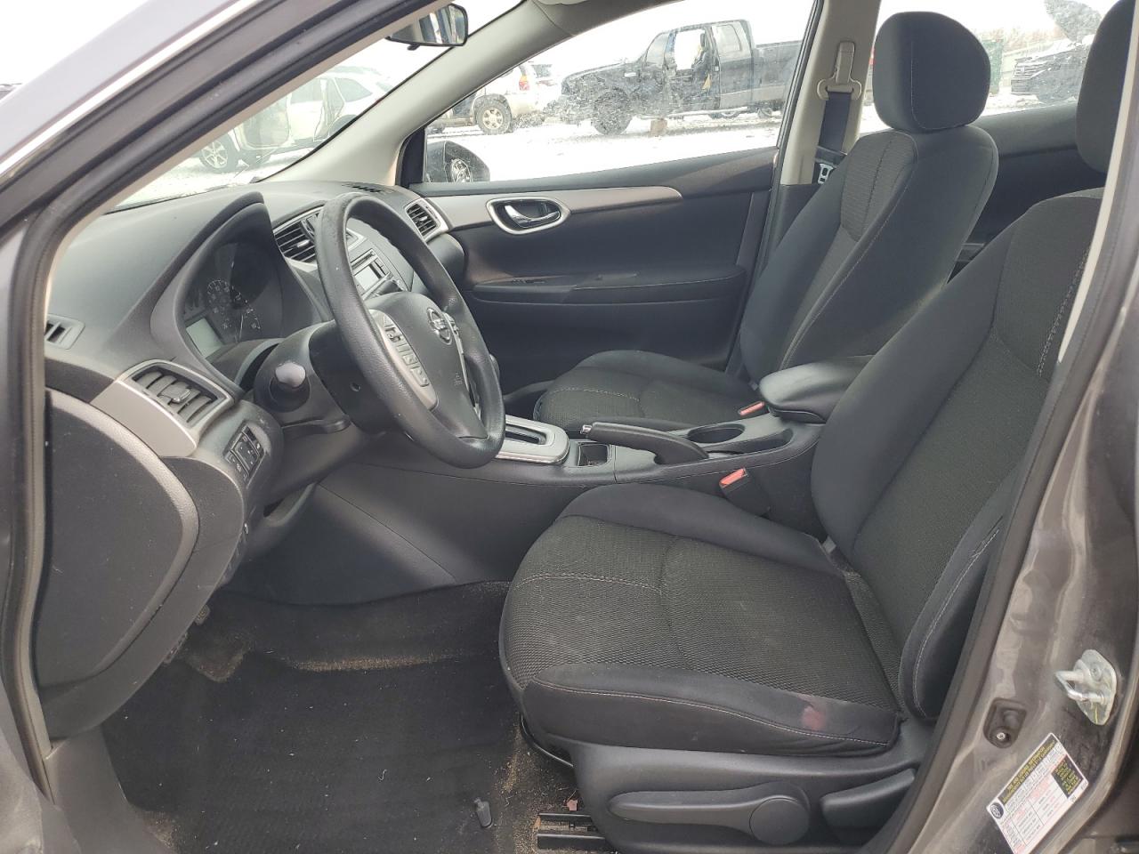 2015 Nissan Sentra VIN 3N1AB7AP8FY323538 Copart auction photo, side / front end damage thumbnail 7