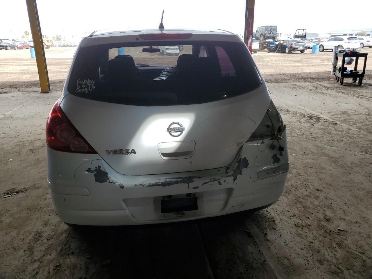 2011 Nissan Versa VIN 3N1BC1CP5BL468376 Copart auction photo, front end / rear end damage thumbnail 6