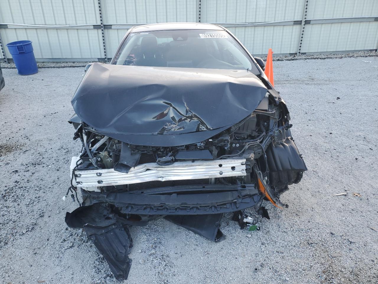 2021 Toyota Corolla VIN 5YFEPMAE2MP233182 Copart auction photo, front end damage thumbnail 5