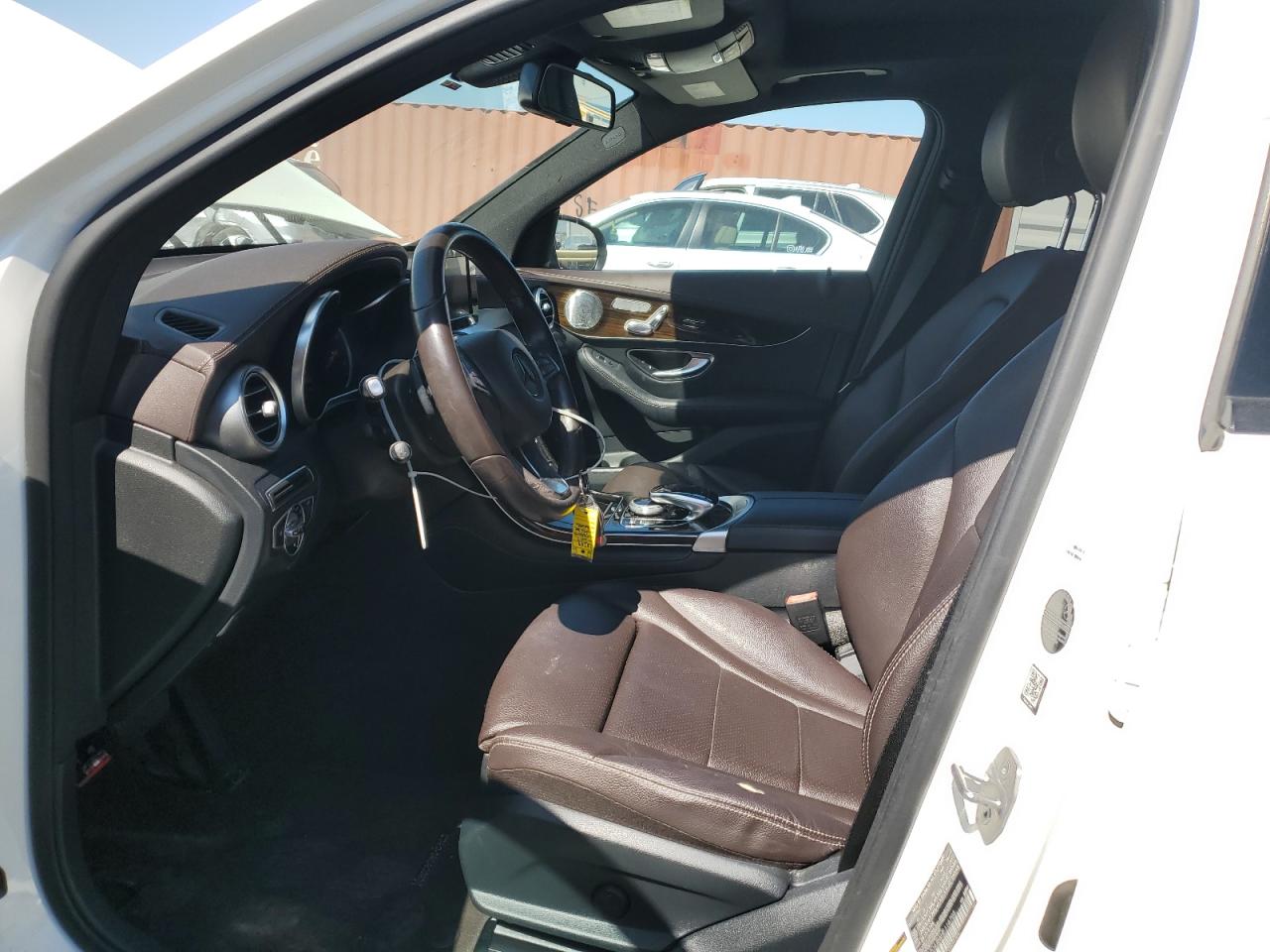 2017 Mercedes-Benz GLC VIN WDC0G4JB6HF114705 Copart auction photo, undercarriage / front end damage thumbnail 7