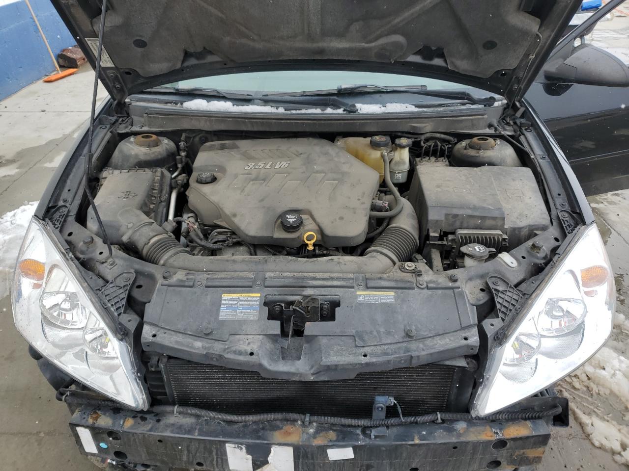 2007 Pontiac G6 VIN 1G2ZH58NX74174369 Copart auction photo, front end / undercarriage damage thumbnail 11