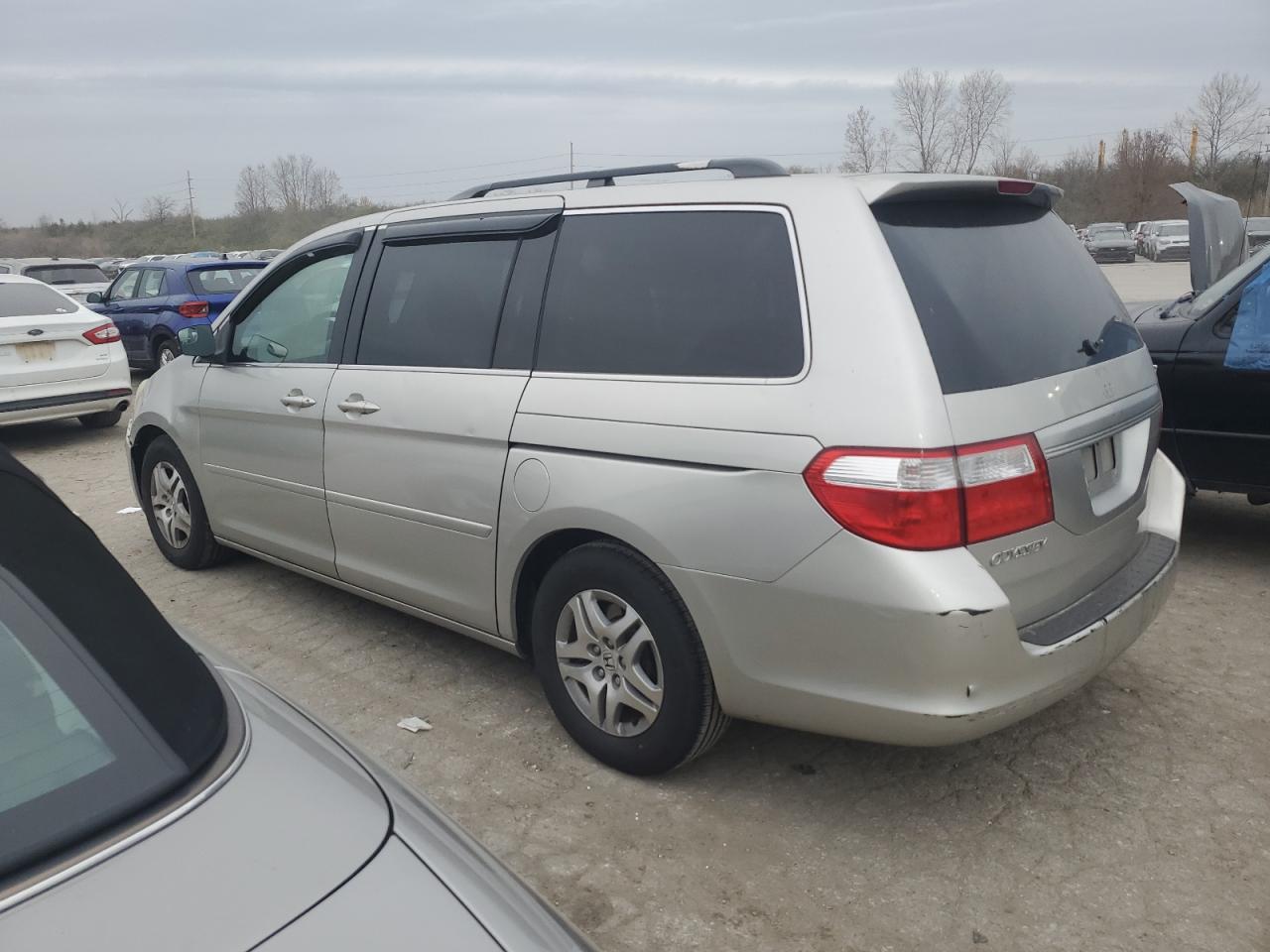 2006 Honda Odyssey VIN 5FNRL38776B437408 Copart auction photo, hail damage thumbnail 2