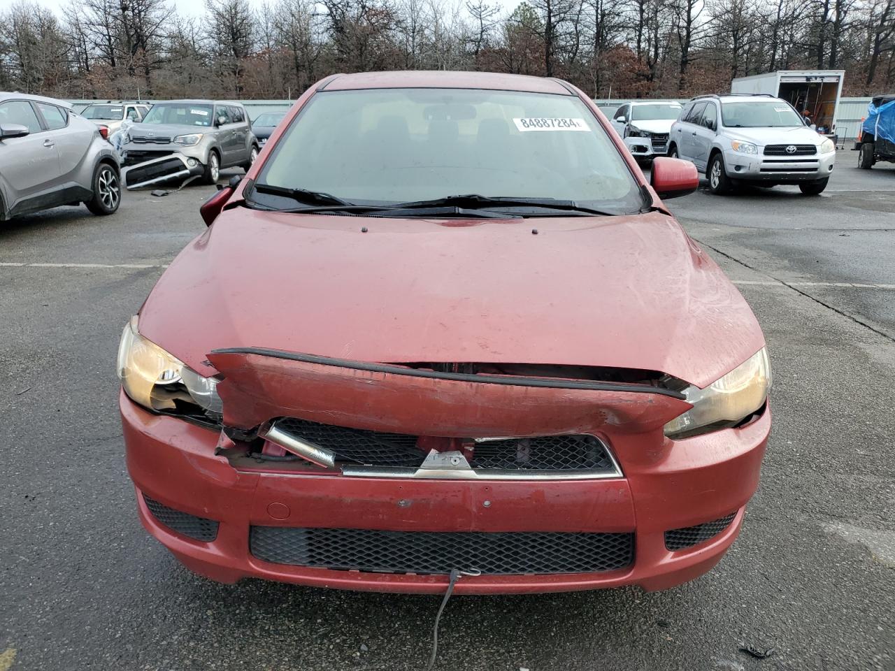 2012 Mitsubishi Lancer VIN JA32U2FU4CU017978 Copart auction photo, all over damage thumbnail 5