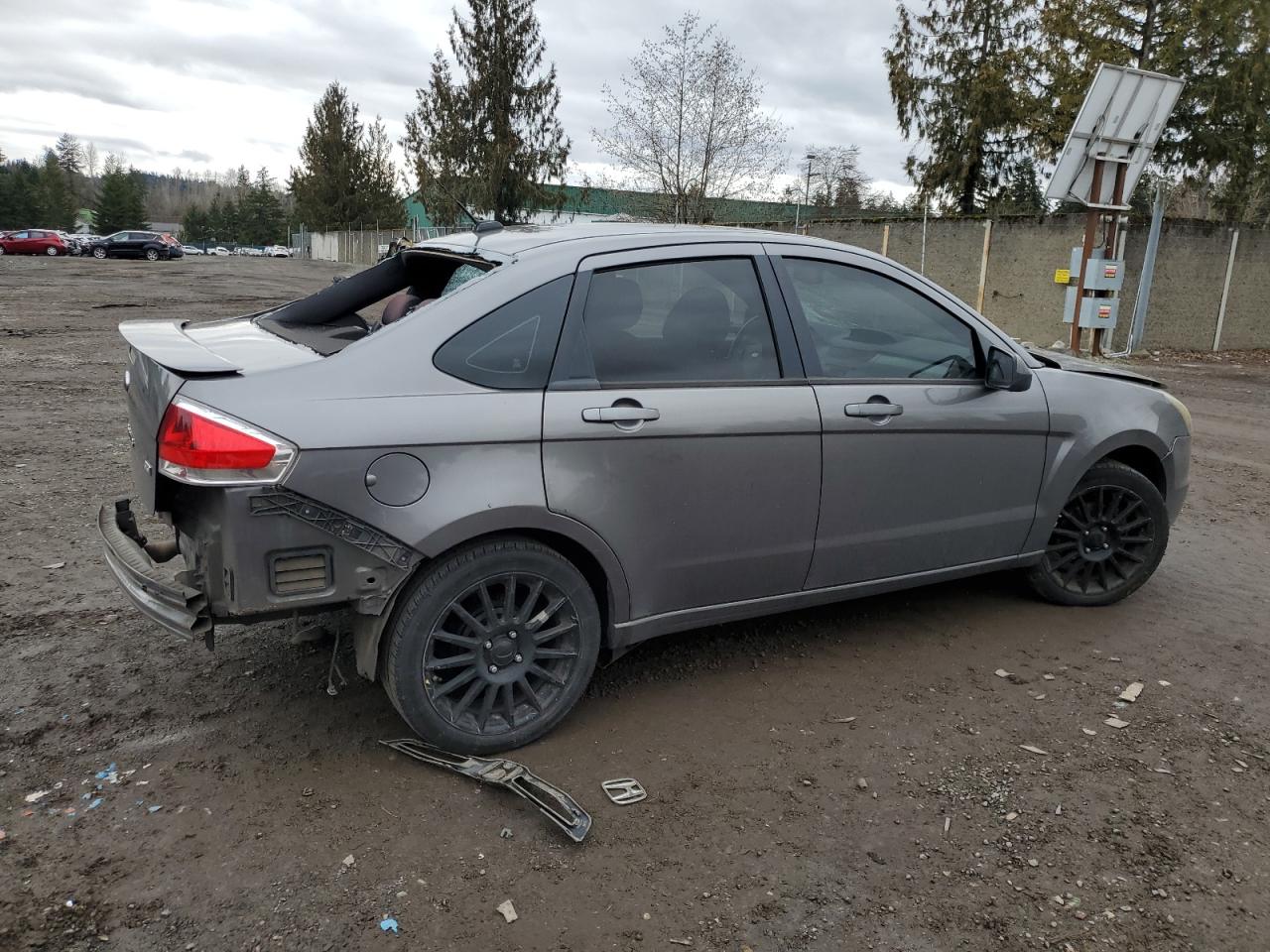 2010 Ford Focus VIN 1FAHP3GN2AW280851 Copart auction photo, all over damage thumbnail 3