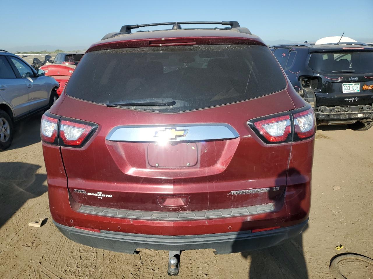 2016 Chevrolet Traverse VIN 1GNKVGKD4GJ163989 Copart auction photo, front end damage thumbnail 6
