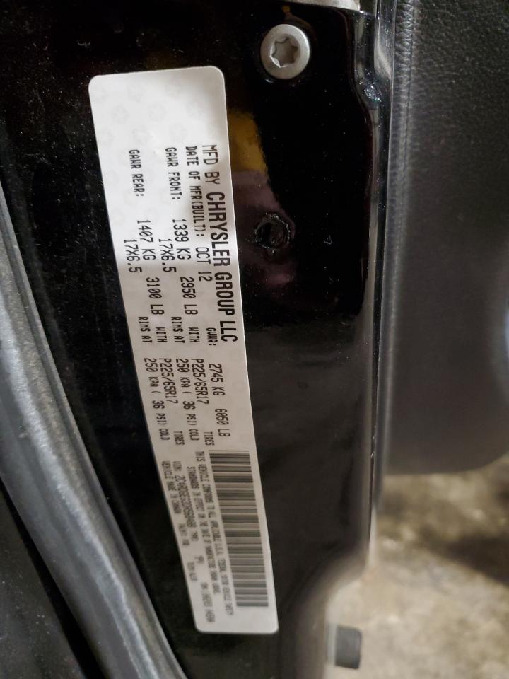 2013 Dodge Caravan VIN 2C4RDGEG3DR568488 Copart auction photo, front end / minor dent/scratches damage thumbnail 15