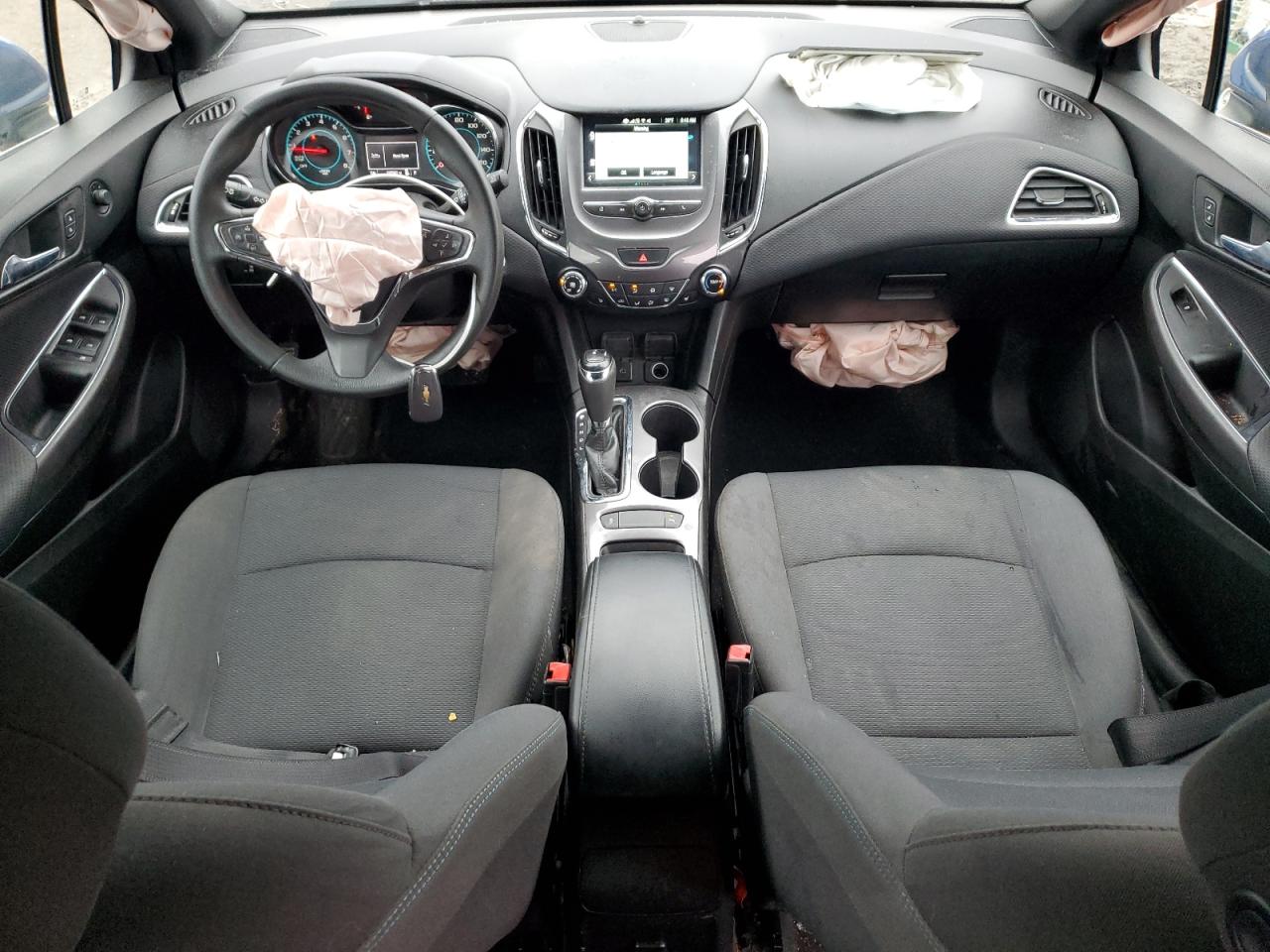 2018 Chevrolet Cruze VIN 3G1BE6SM0JS649636 Copart auction photo, front end / side damage thumbnail 8