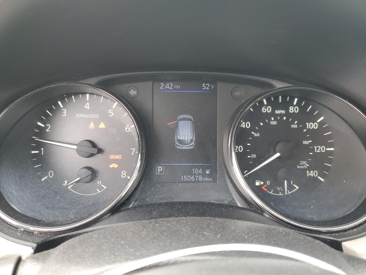 2019 Nissan Rogue VIN JN1BJ1CR6KW349558 Copart auction photo, front end / undercarriage damage thumbnail 9
