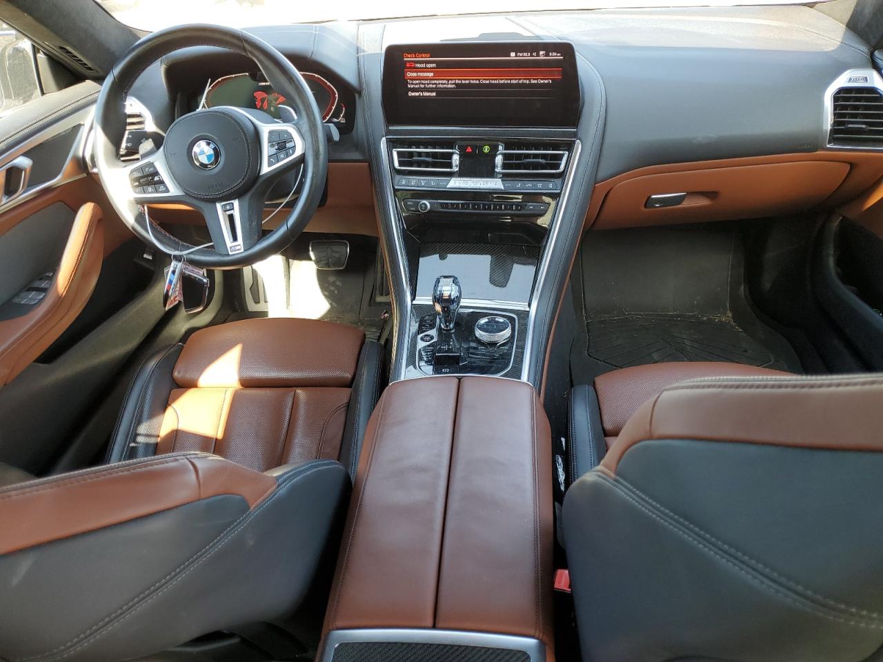 2023 BMW M8 VIN WBAGV8C01PCM79724 Copart auction photo, front end damage thumbnail 8