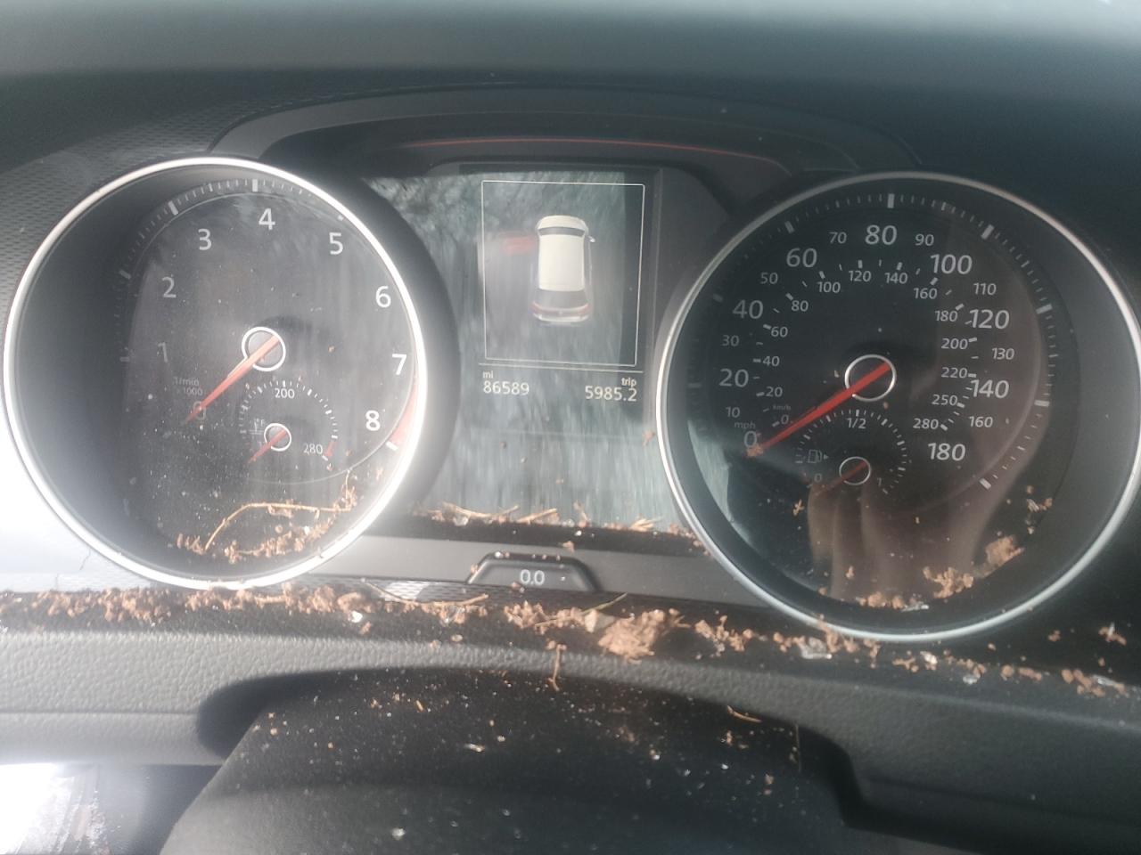 2016 Volkswagen GTI VIN 3VWYT7AU7GM050497 Copart auction photo, rollover damage thumbnail 9
