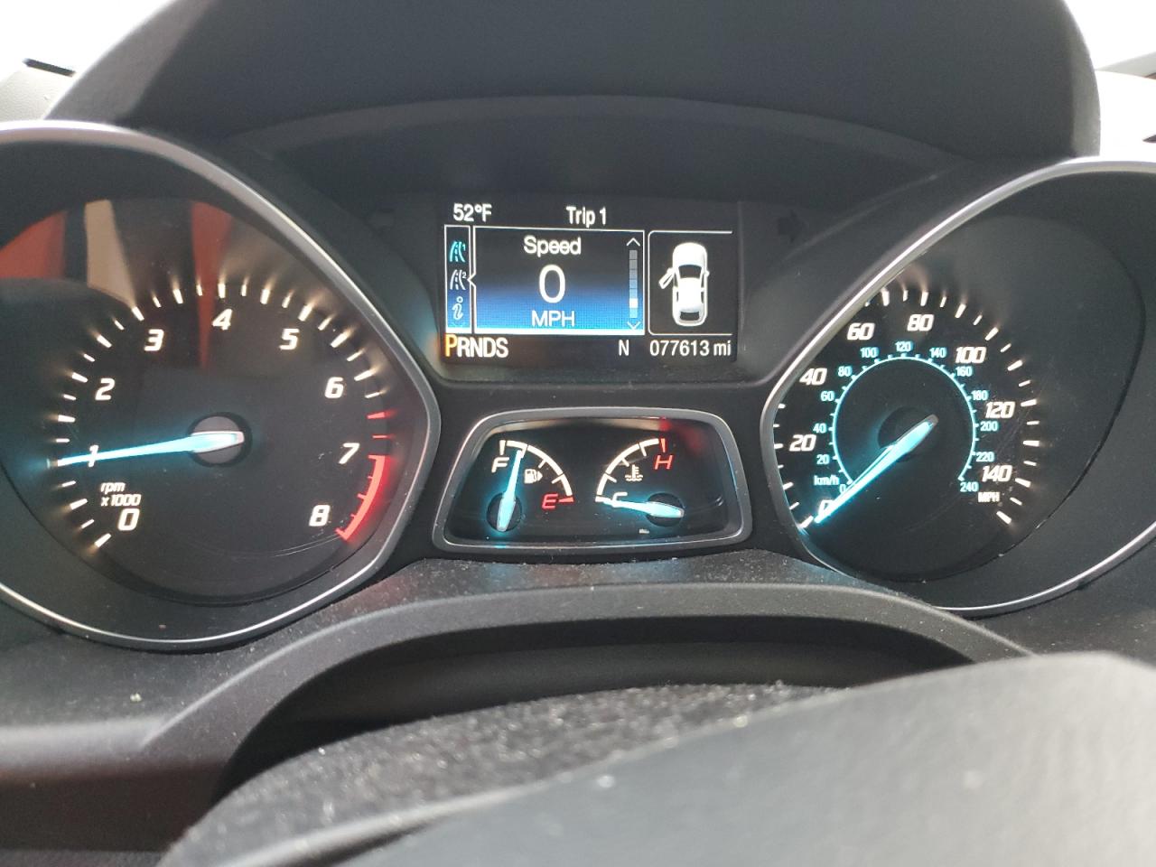 2016 Ford Escape VIN 1FMCU0GX6GUA05061 Copart auction photo, mechanical damage thumbnail 9