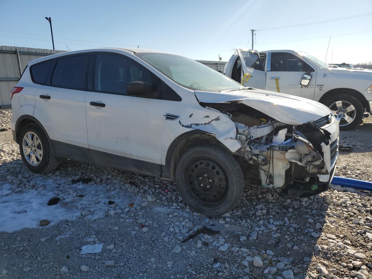 2013 Ford Escape VIN 1FMCU0F78DUD82228 Copart auction photo, front end damage thumbnail 4