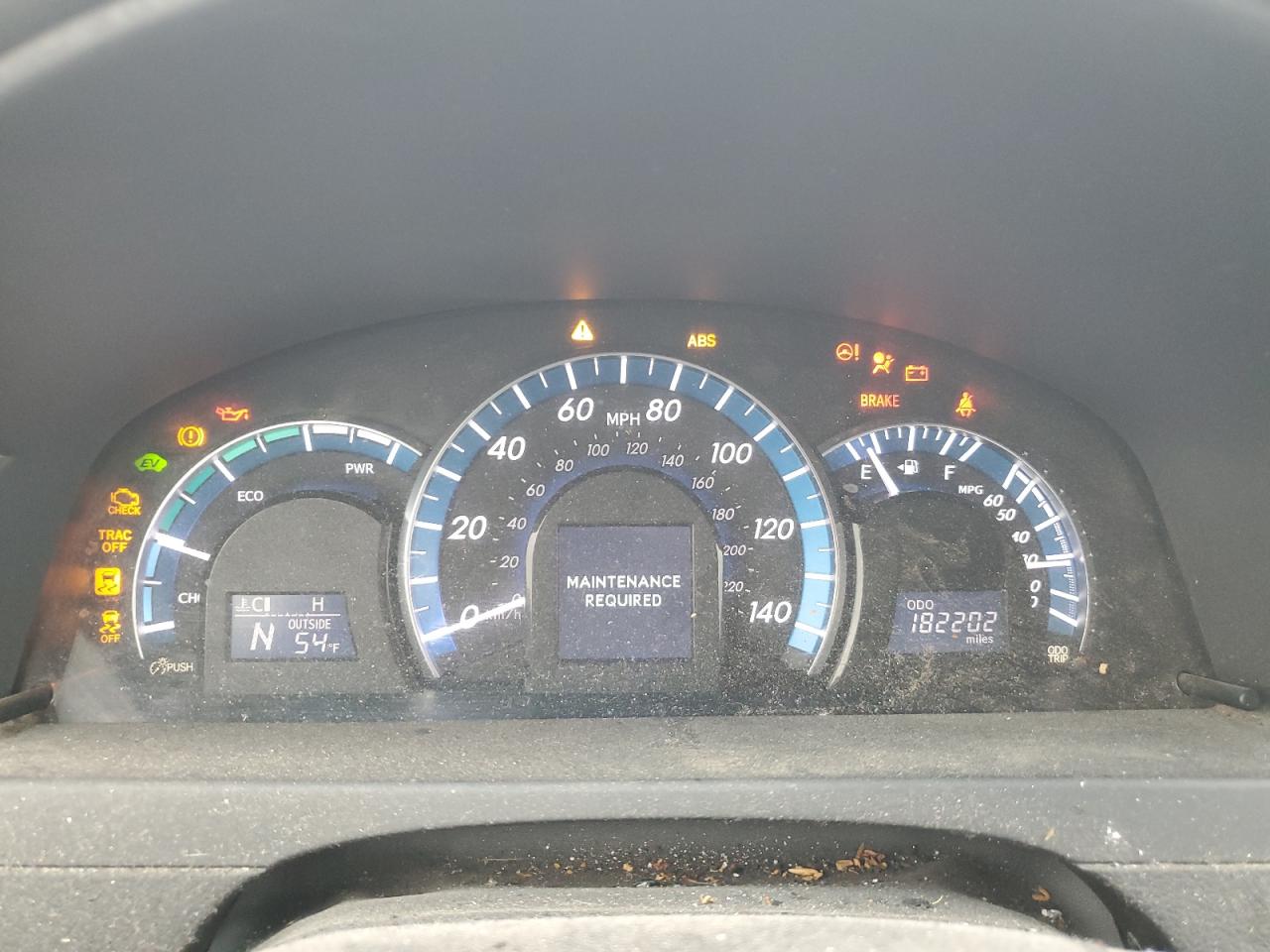 2012 Toyota Camry VIN 4T1BD1FKXCU059609 Copart auction photo, all over damage thumbnail 9