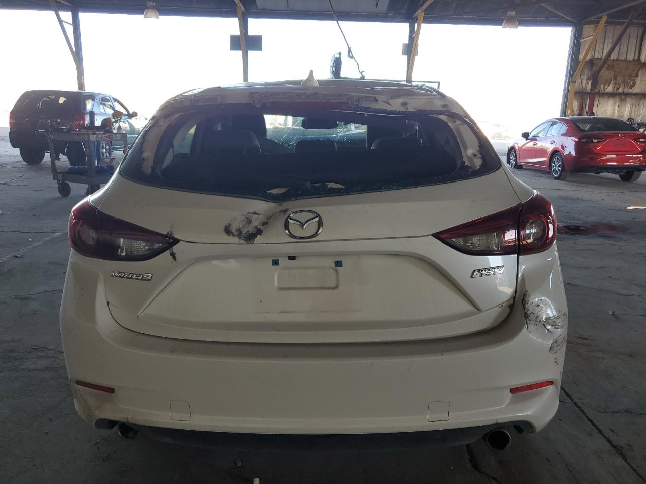 2017 Mazda 3 VIN 3MZBN1M30HM143816 Copart auction photo, all over damage thumbnail 6