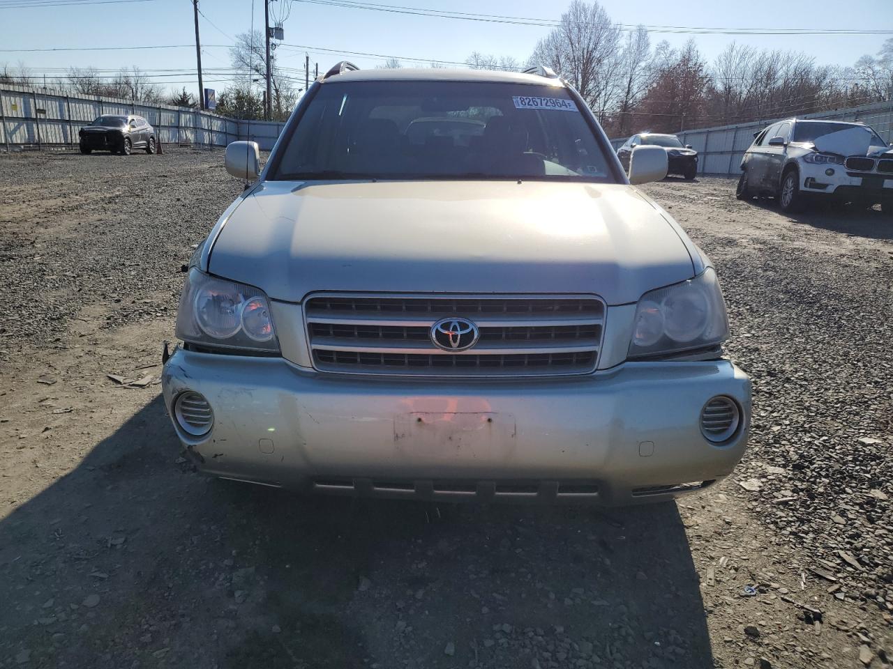 2003 Toyota Highlander VIN JTEHF21A430115446 Copart auction photo, side / front end damage thumbnail 5
