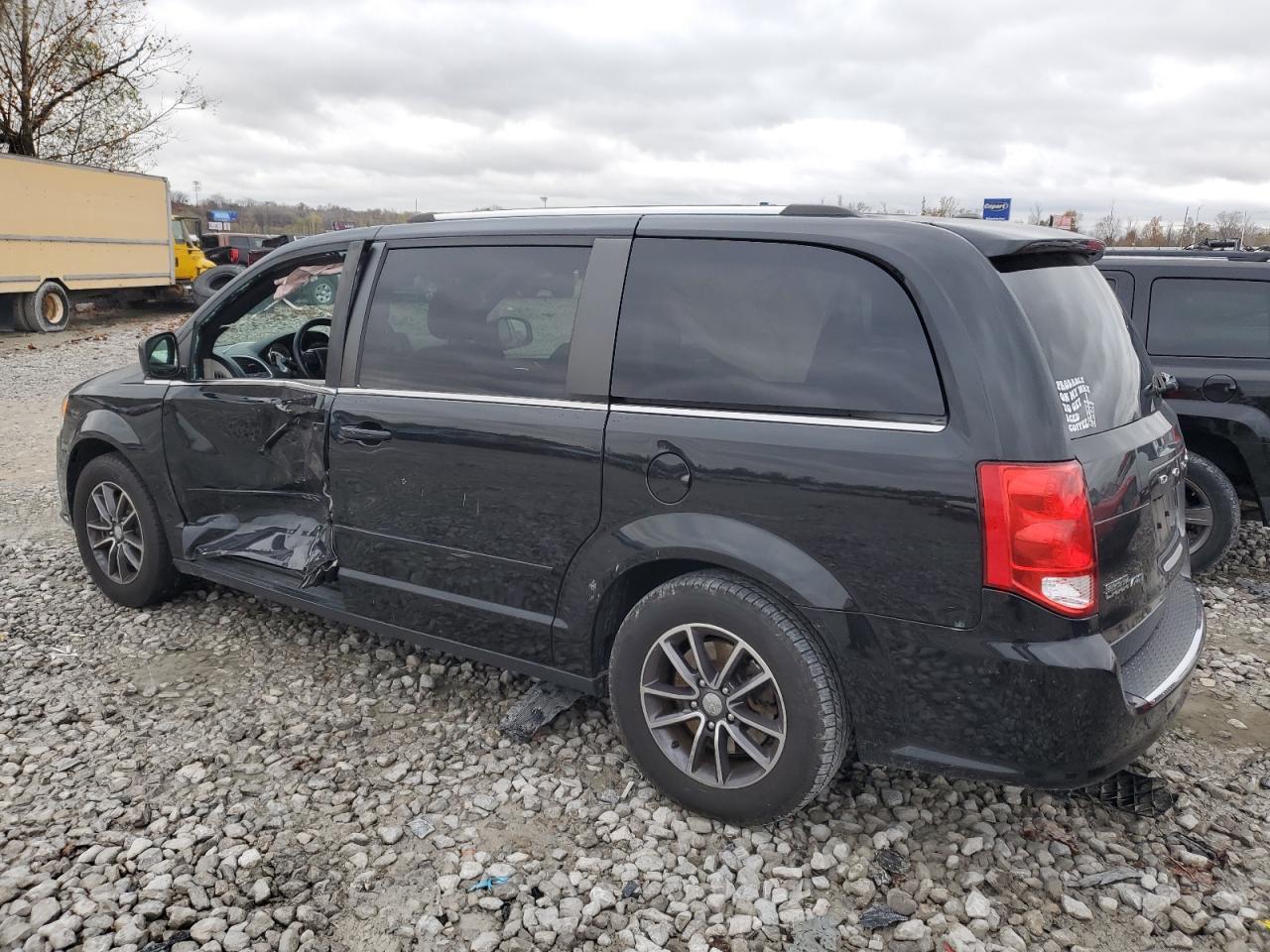 2017 Dodge Caravan VIN 2C4RDGCG4HR699602 Copart auction photo, side damage thumbnail 2