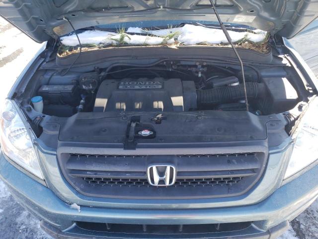 2005 Honda Pilot VIN 2HKYF184X5H517055 Copart auction photo, top/roof / side damage thumbnail 11