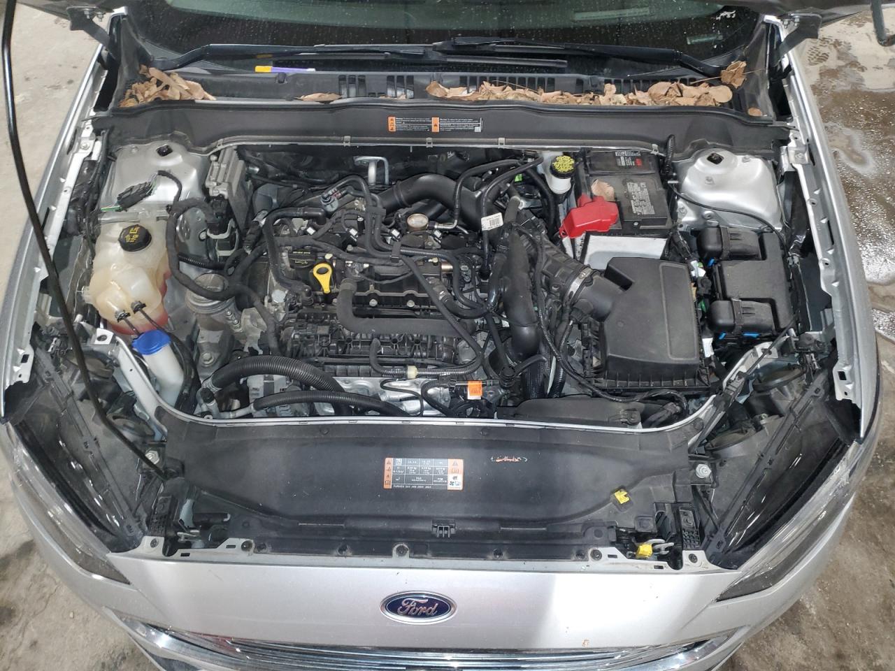 2019 Ford Fusion VIN 3FA6P0HD8KR163971 Copart auction photo, undercarriage / side damage thumbnail 11