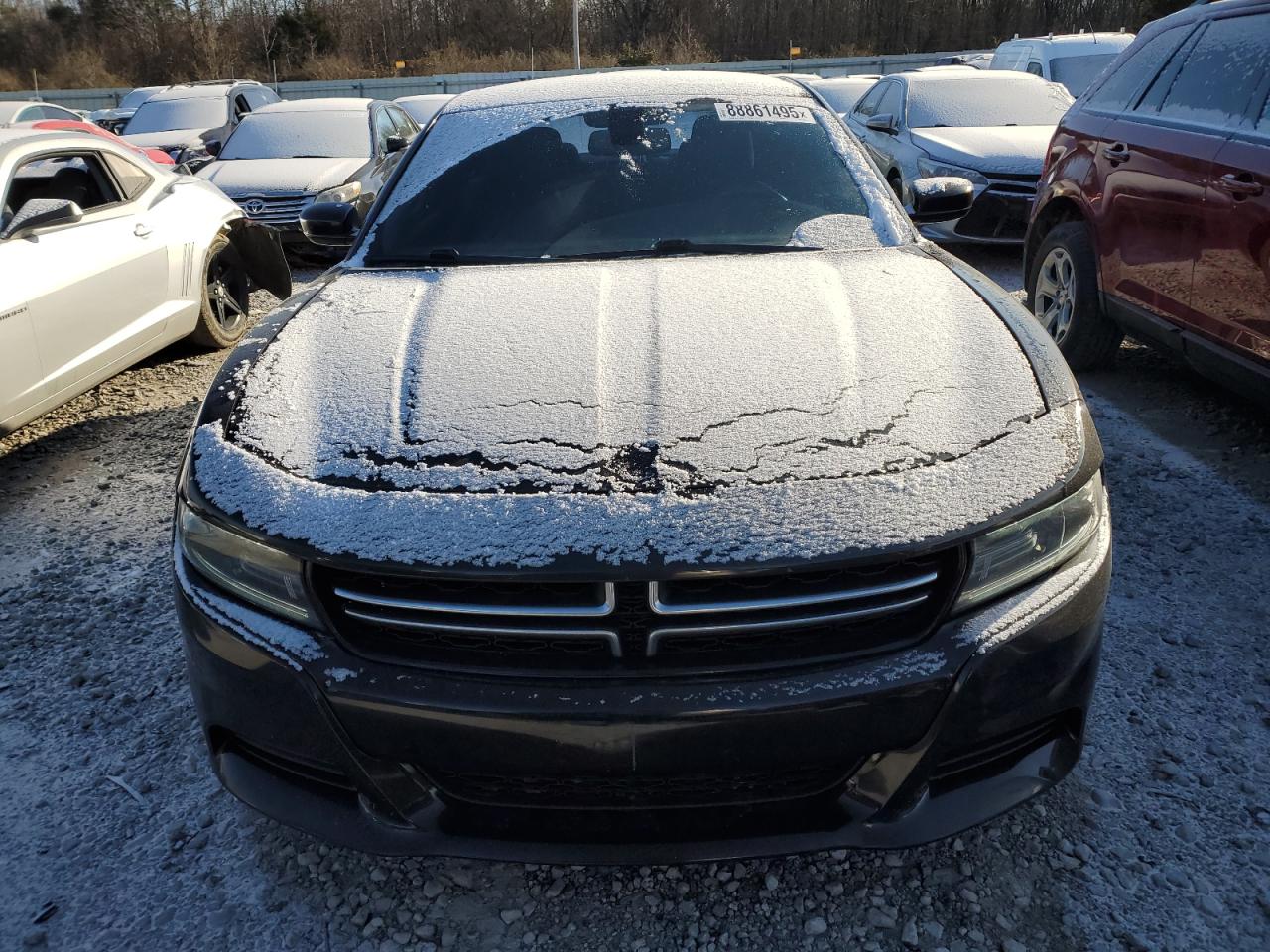 2015 Dodge Charger VIN 2C3CDXBG0FH794799 Copart auction photo, rear end / minor dent/scratches damage thumbnail 5