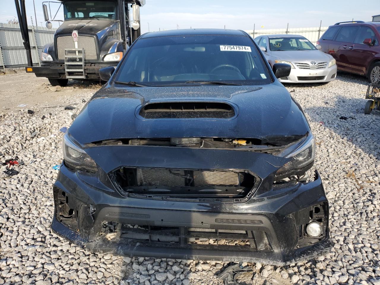 2018 Subaru WRX VIN JF1VA1F68J9808247 Copart auction photo, undercarriage / front end damage thumbnail 5