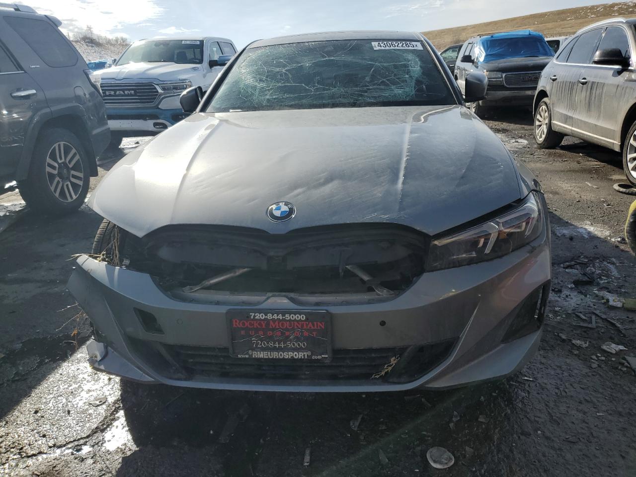 2023 BMW 3er VIN 3MW89FF0XP8D75507 Copart auction photo, rollover damage thumbnail 5