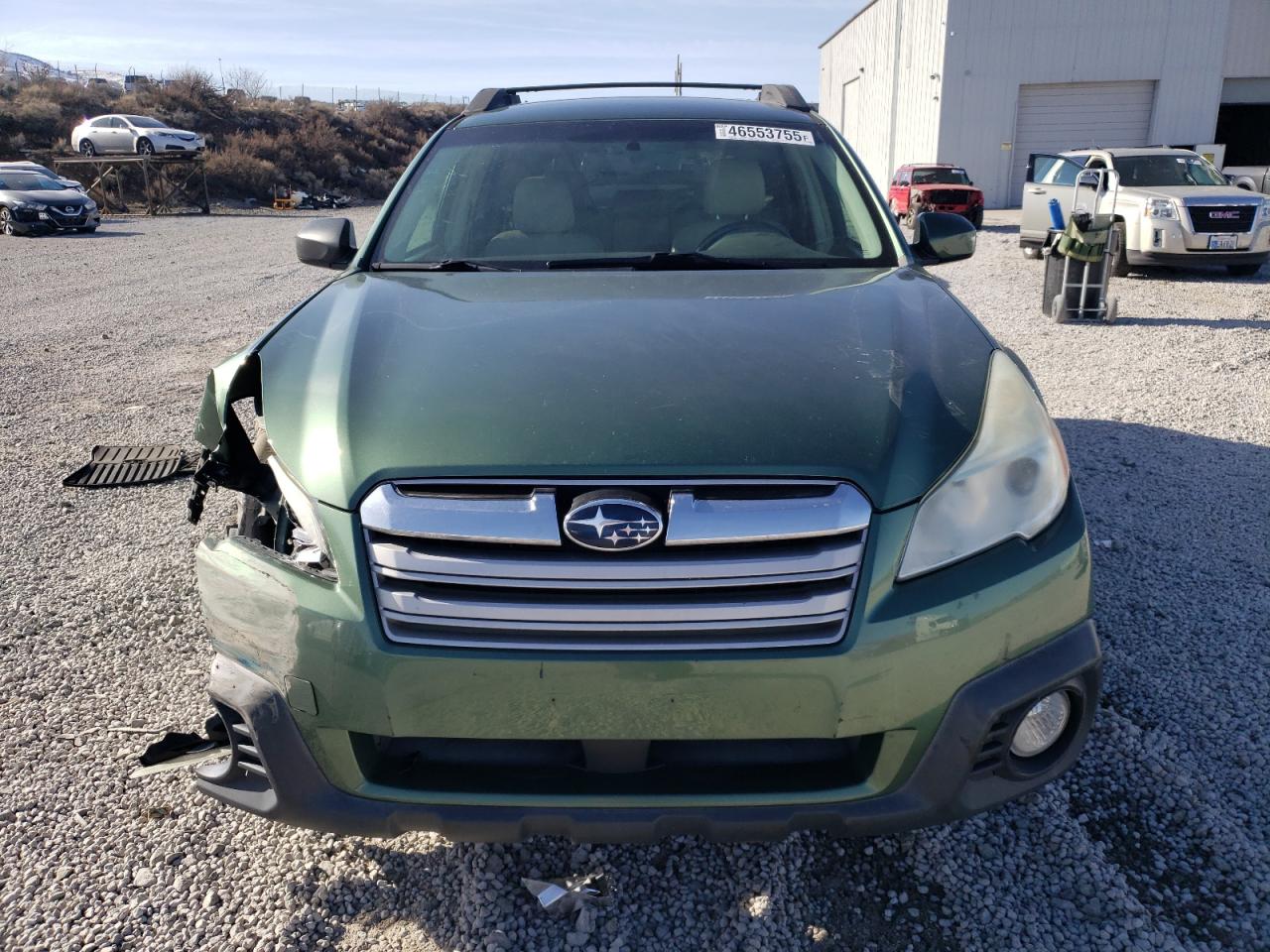 2014 Subaru Outback VIN 4S4BRBCC1E3222824 Copart auction photo, front end damage thumbnail 5