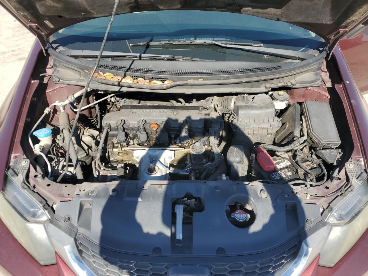 2013 Honda Civic VIN 19XFB2F52DE257466 Copart auction photo, rear end damage thumbnail 13