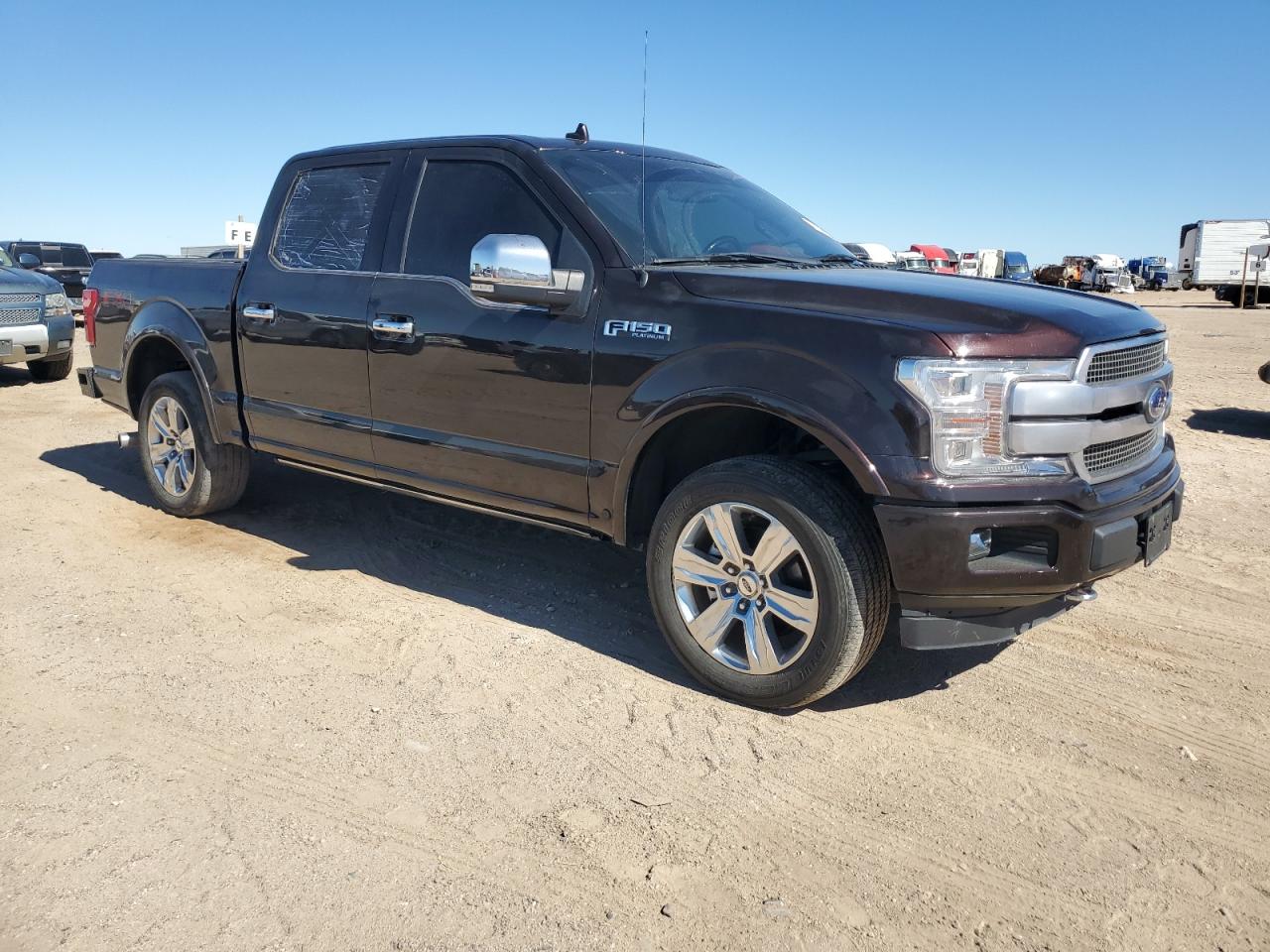 2018 Ford F-150 VIN 1FTEW1EG7JFB57782 Copart auction photo, hail / minor dent/scratches damage thumbnail 4