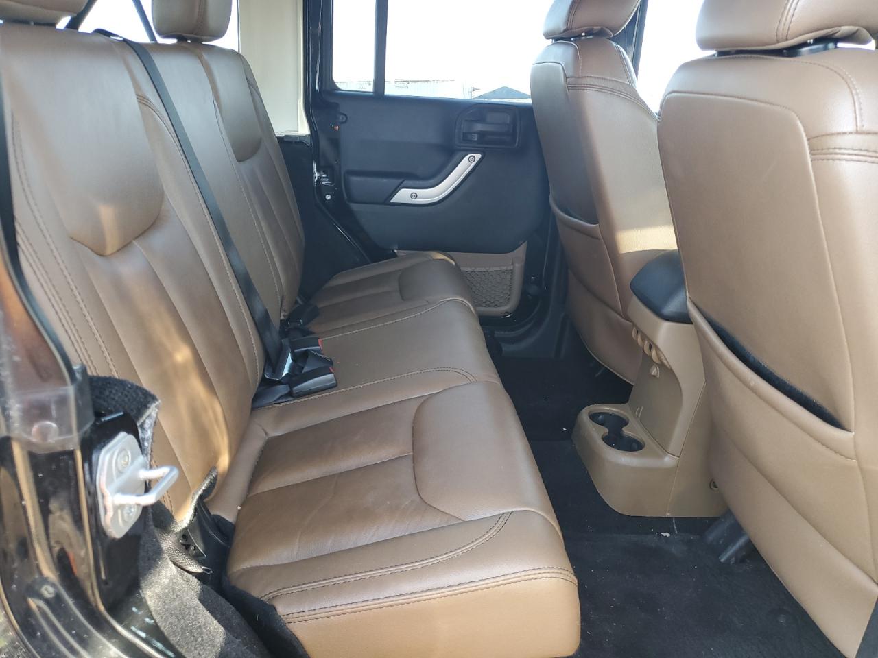 2014 Jeep Wrangler VIN 1C4BJWEG4EL129167 Copart auction photo, front end damage thumbnail 10
