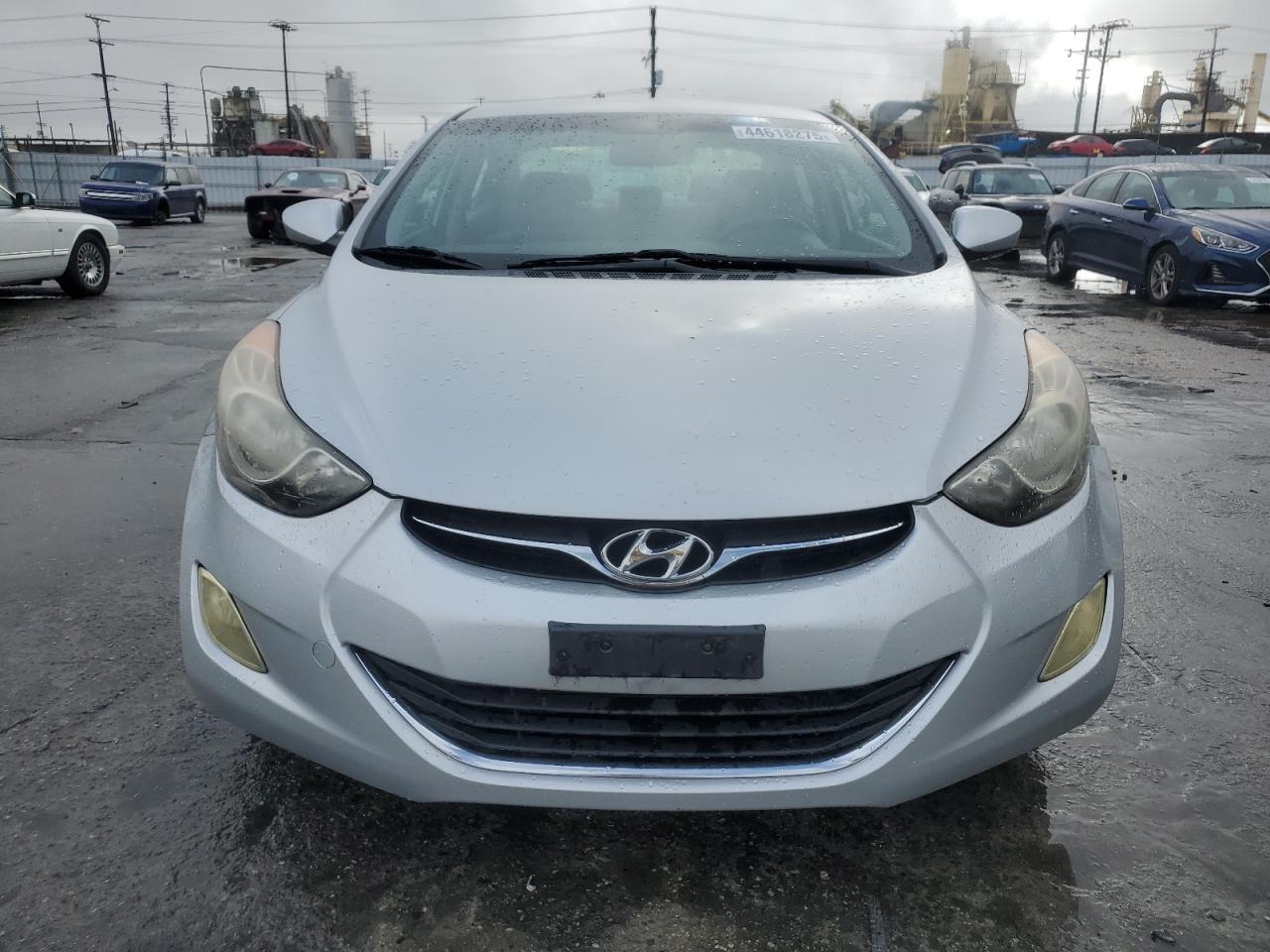 2013 Hyundai Elantra VIN KMHDH4AE7DU674457 Copart auction photo, vandalism damage thumbnail 5