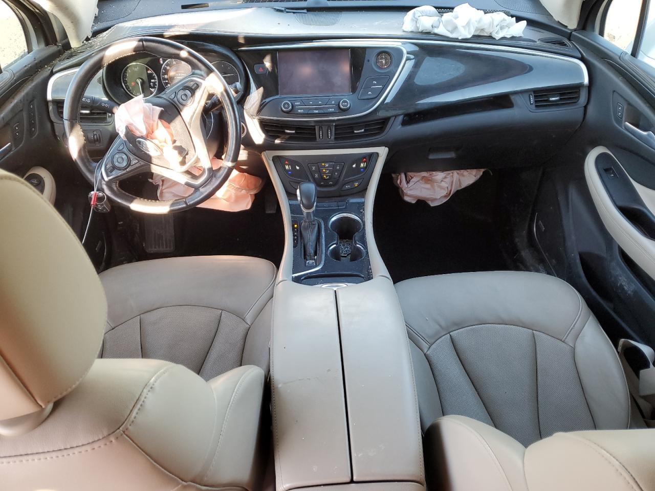 2017 Buick Envision VIN LRBFXESXXHD242990 Copart auction photo, front end / side damage thumbnail 8