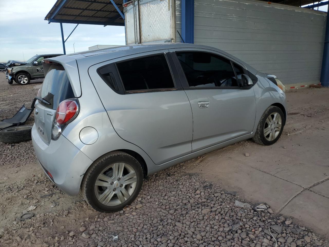 2013 Chevrolet Spark VIN KL8CA6S93DC607418 Copart auction photo, mechanical damage thumbnail 3