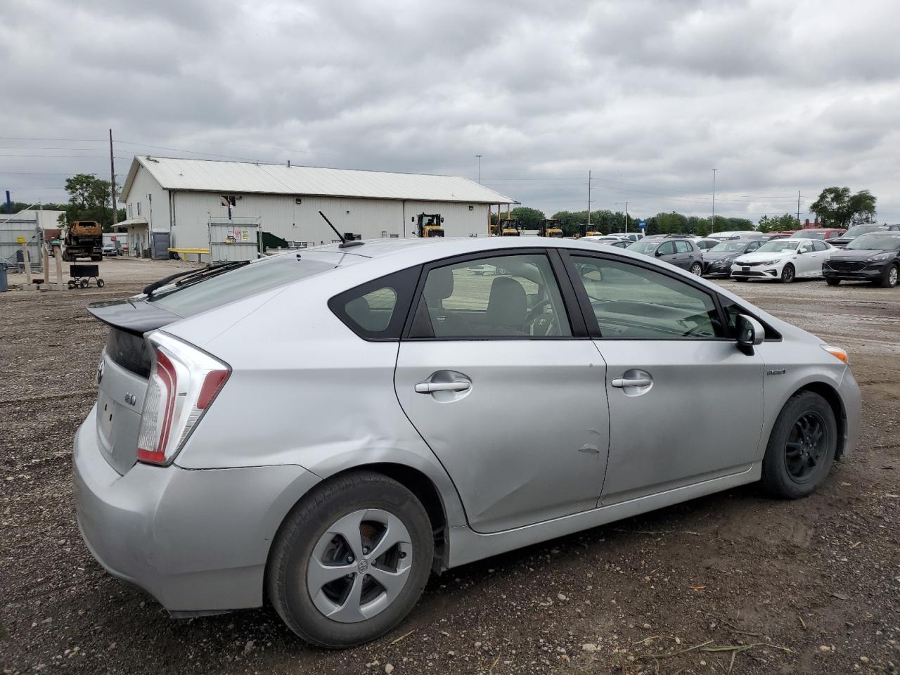 2015 Toyota Prius VIN JTDKN3DU2F1883448 Copart auction photo, front end damage thumbnail 3
