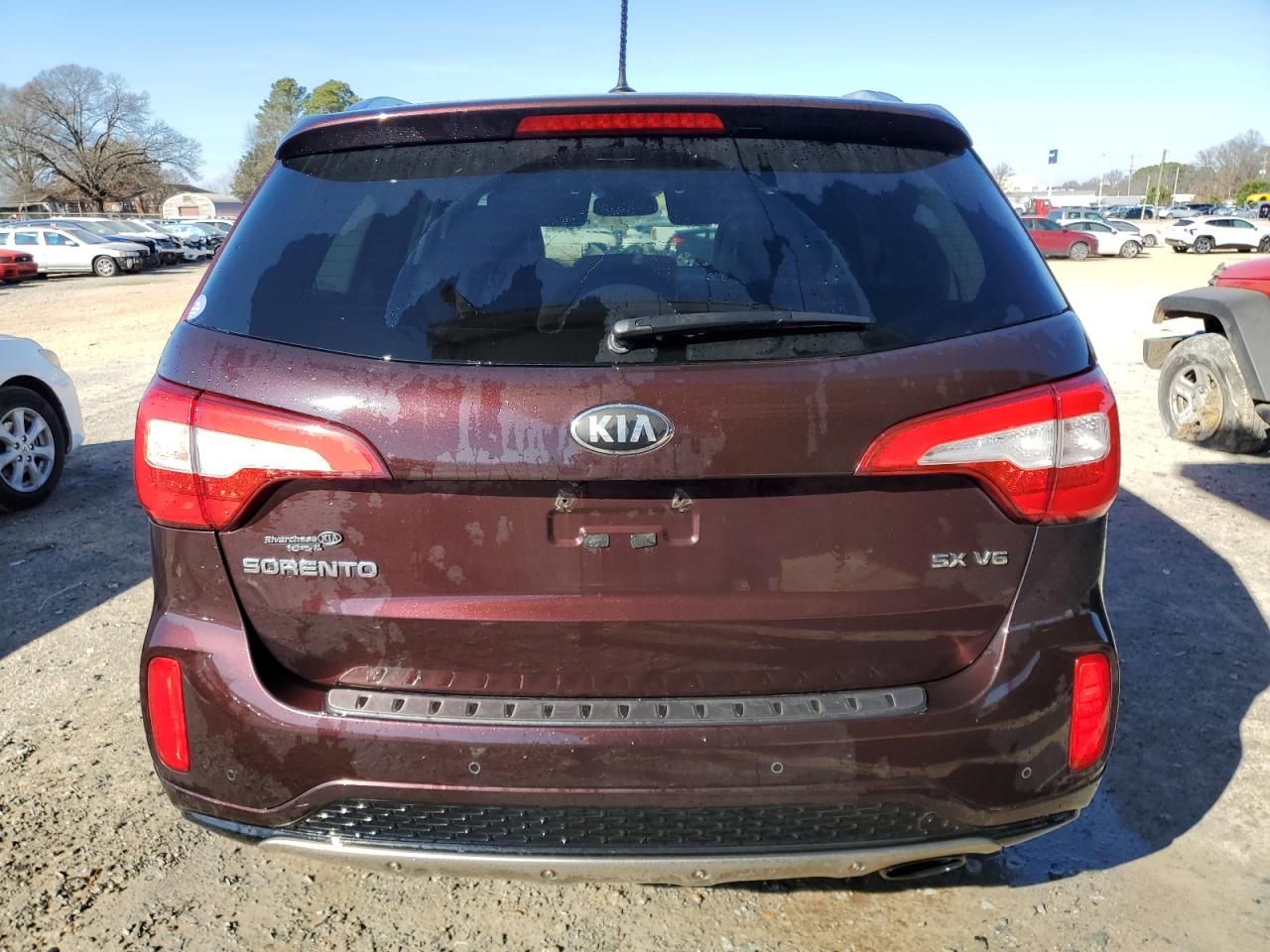 2015 KIA Sorento VIN 5XYKW4A73FG574329 Copart auction photo, front end damage thumbnail 6