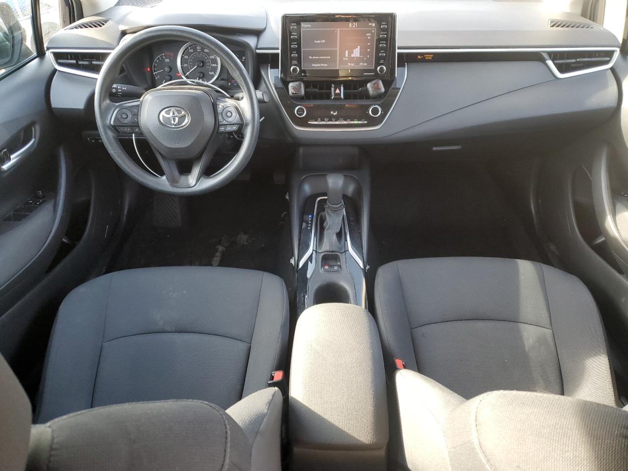 2021 Toyota Corolla VIN 5YFEPMAE4MP231403 Copart auction photo, rear end / side damage thumbnail 8