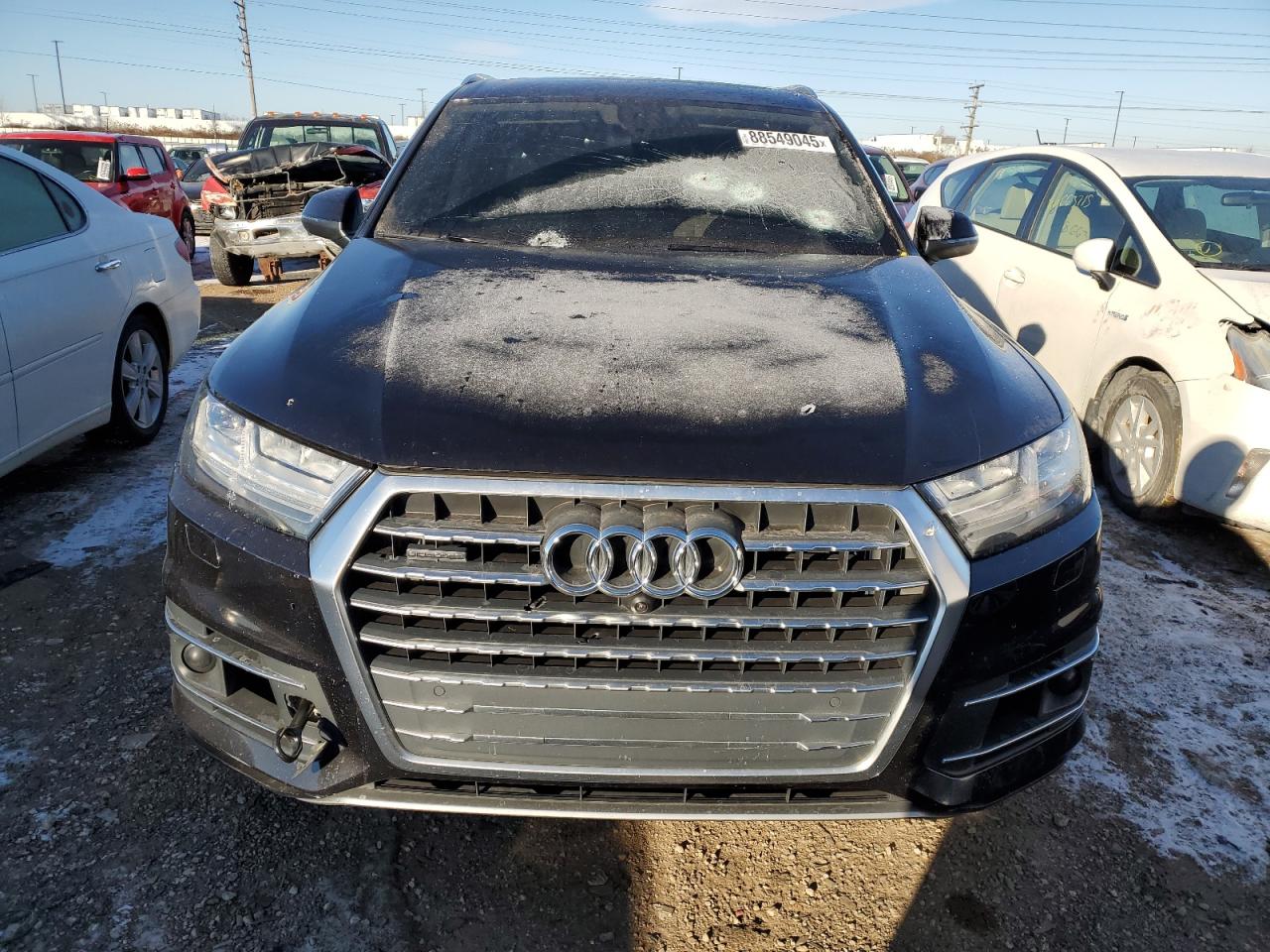 2019 Audi Q7 VIN WA1VAAF77KD033449 Copart auction photo, vandalism damage thumbnail 5