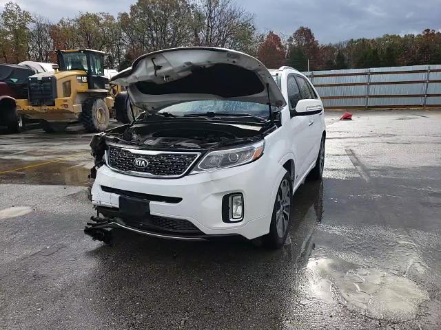 2014 KIA Sorento VIN 5XYKWDA79EG541415 Copart auction photo, front end damage thumbnail 11