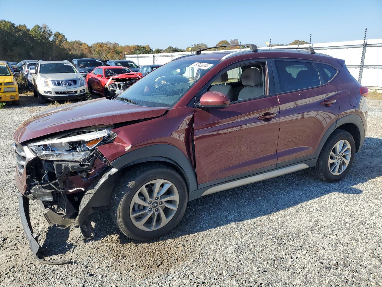2017 Hyundai Tucson VIN KM8J33A43HU374049