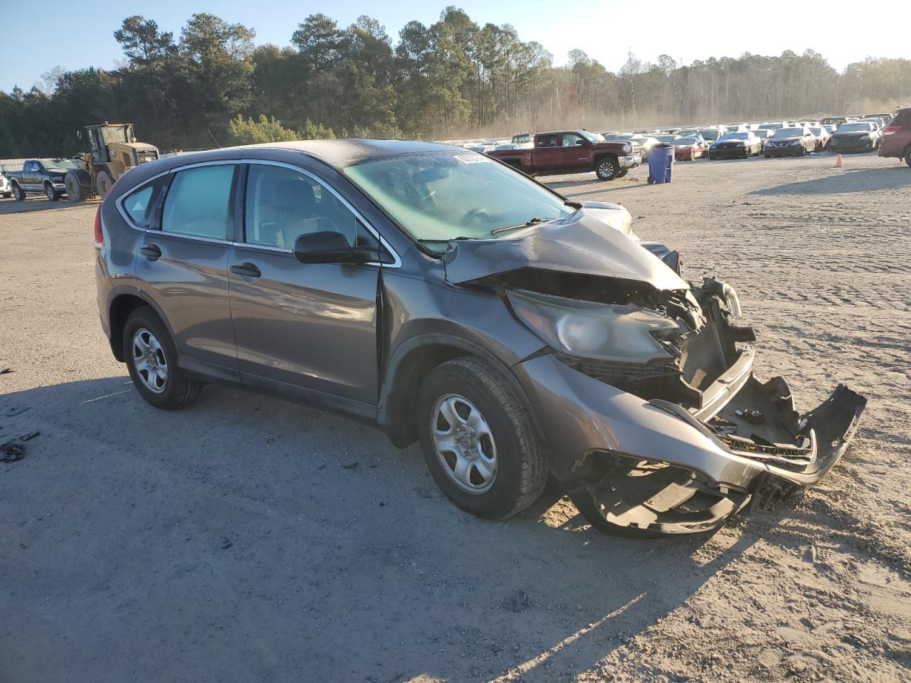 2014 Honda CR-V VIN 3CZRM3H34EG705733 Copart auction photo, front end / rear end damage thumbnail 4