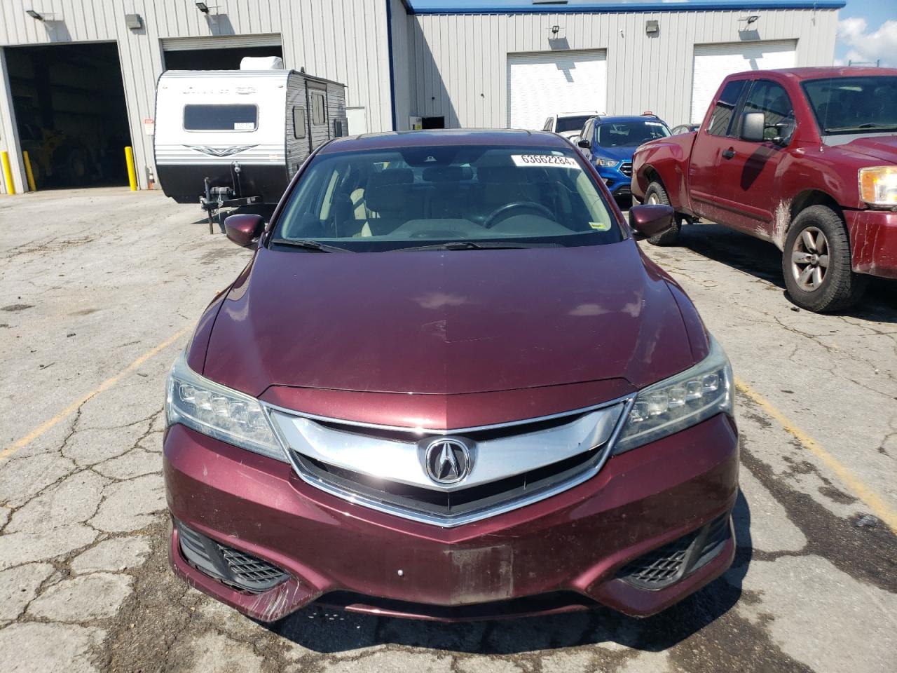 2016 Acura ILX VIN 19UDE2F33GA019986 Copart auction photo, front end damage thumbnail 5