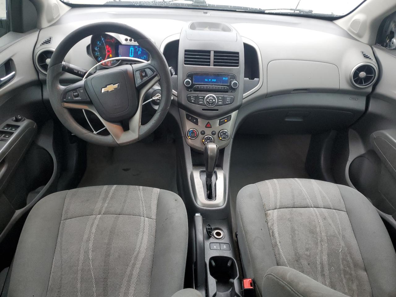 2012 Chevrolet Sonic VIN 1G1JC5SH0C4222586 Copart auction photo, side / undercarriage damage thumbnail 8