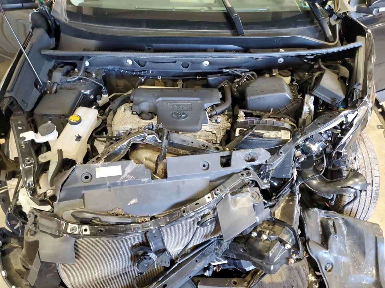 2016 Toyota RAV 4 VIN 2T3RFREV0GW514273 Copart auction photo, front end / side damage thumbnail 12