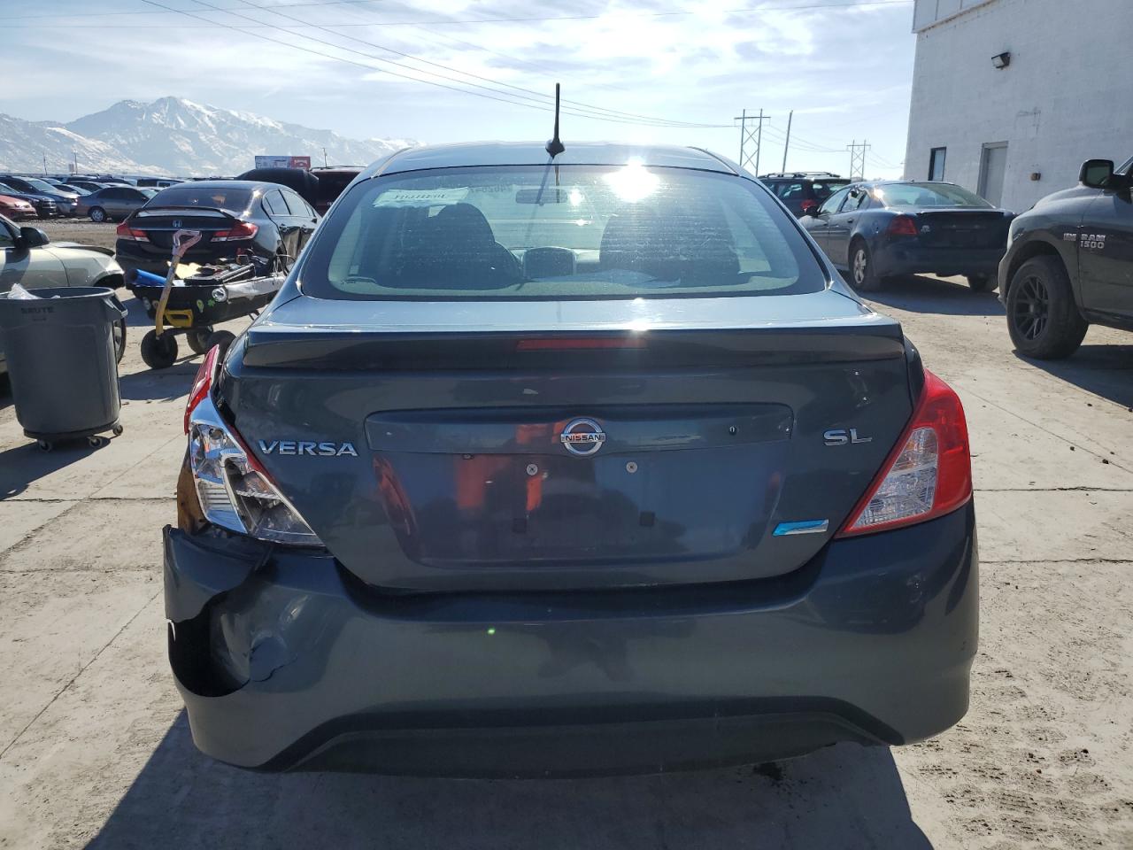 2015 Nissan Versa VIN 3N1CN7AP3FL926278 Copart auction photo, rear end damage thumbnail 6