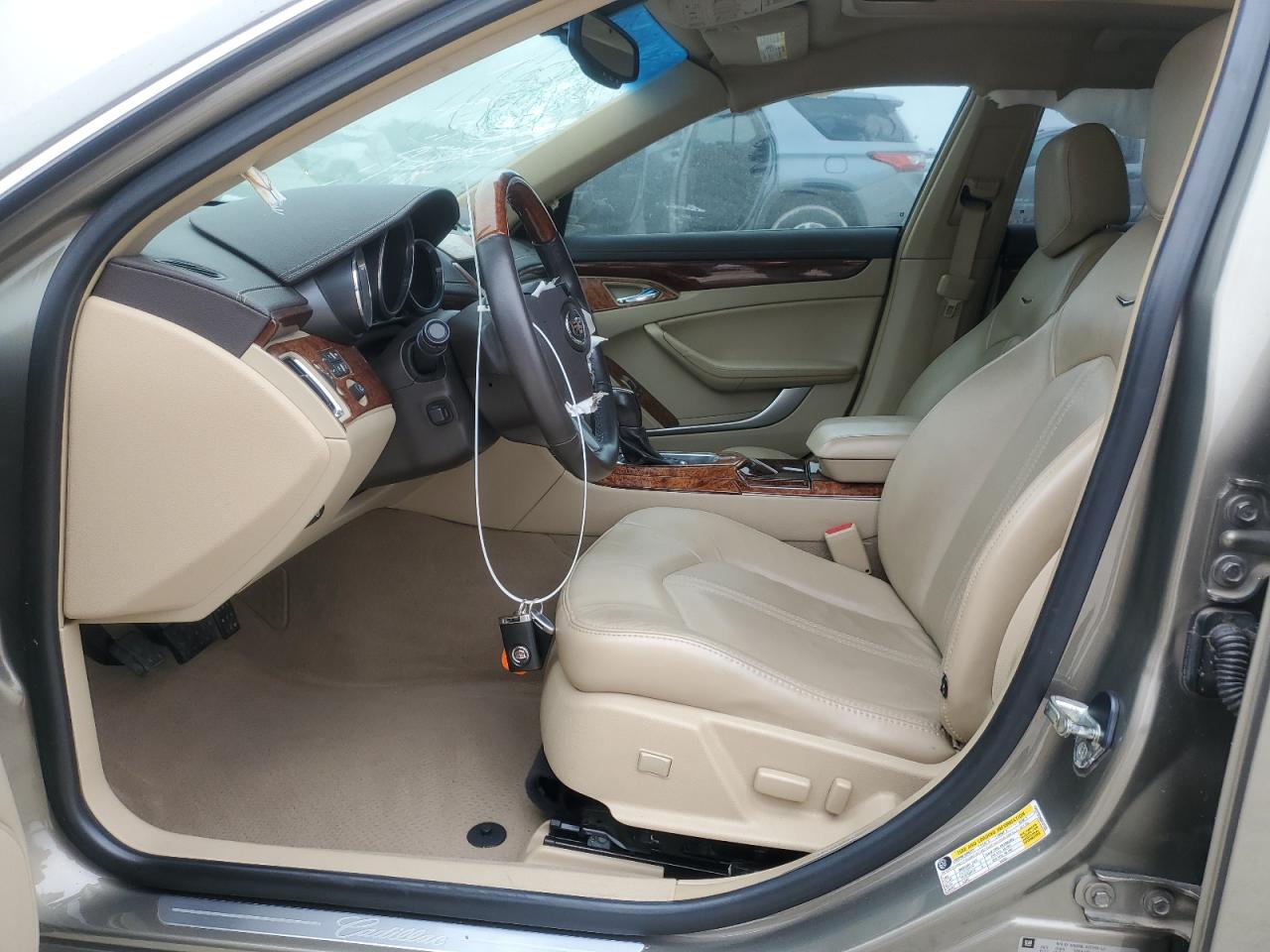 2011 Cadillac CTS VIN 1G6DP5ED9B0141855 Copart auction photo, front end / minor dent/scratches damage thumbnail 7