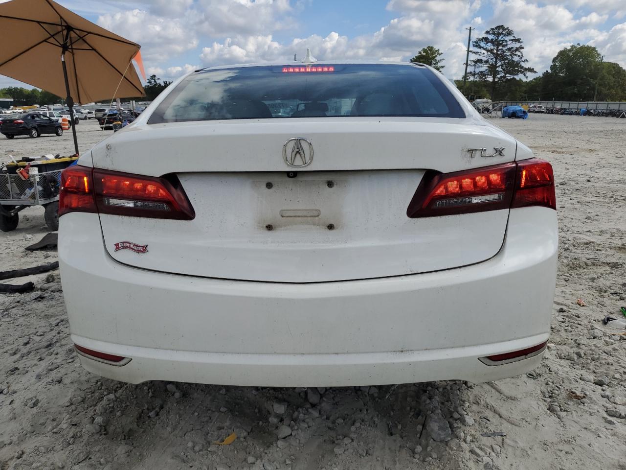 2015 Acura TLX VIN 19UUB1F31FA019163 Copart auction photo, front end damage thumbnail 6