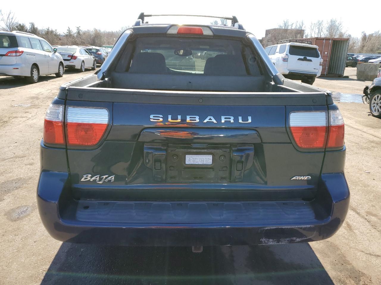 2005 Subaru Baja VIN 4S4BT62C257100671 Copart auction photo, front end damage thumbnail 6