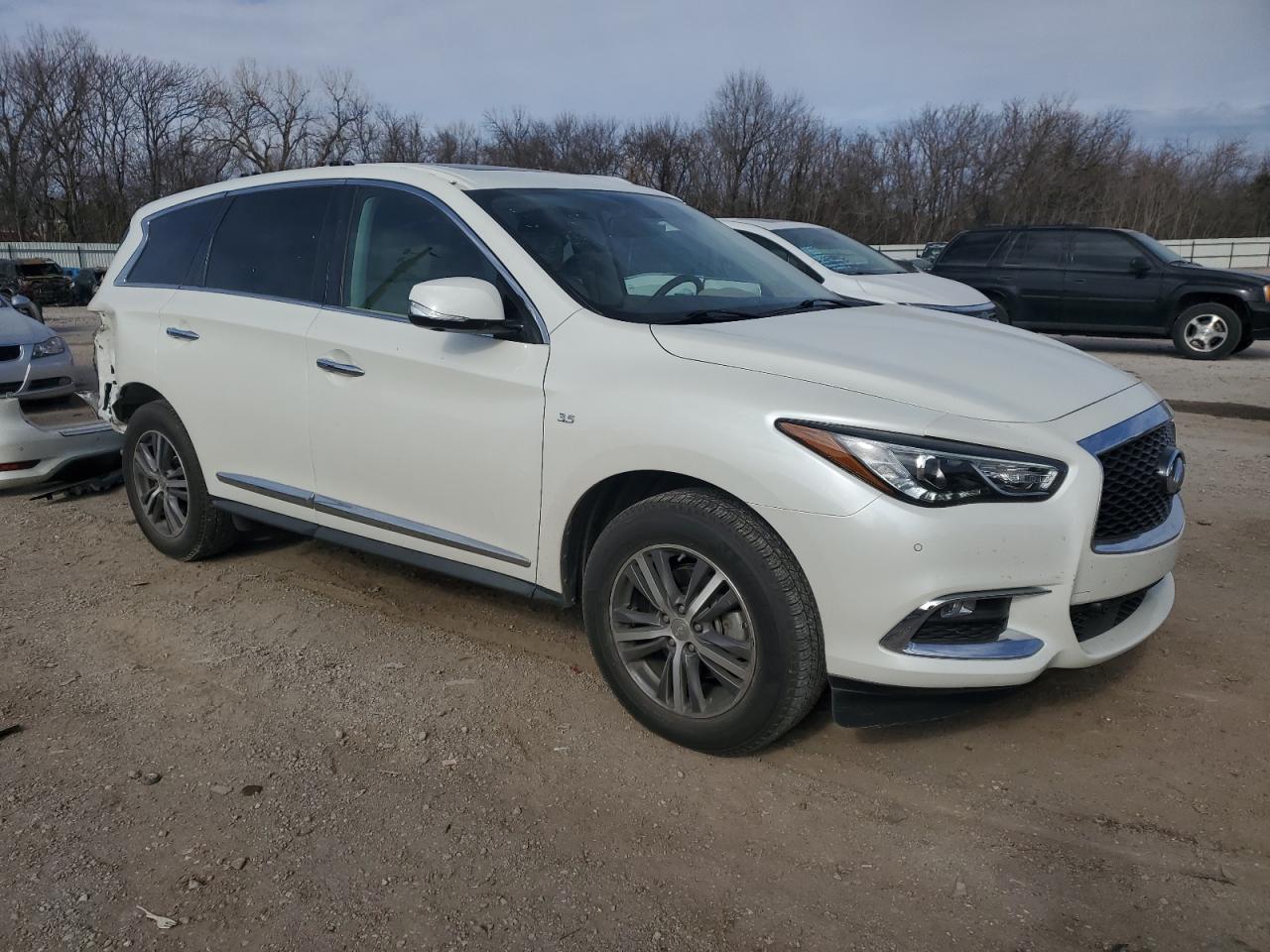 2018 Infiniti QX60 VIN 5N1DL0MN8JC528346 Copart auction photo, all over damage thumbnail 4